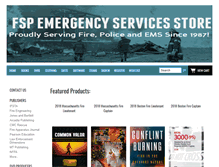 Tablet Screenshot of fire-police-ems.com